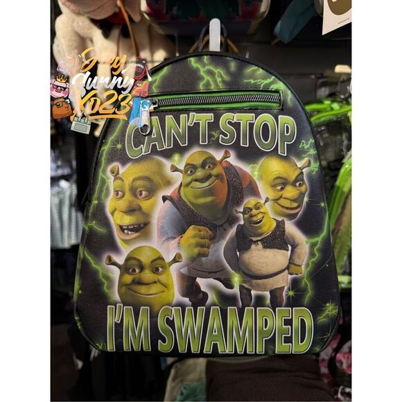 Loungefly Shrek Can\'t Stop Glow-In-The-Dark Mini Backpack